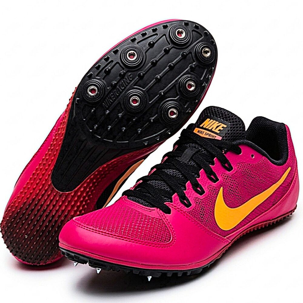 Nike Zoom Rival S Track Field Sprint Spikes Pink 615998-685 Womens Size 9.5 EUC - Picture 2 of 11
